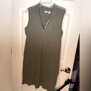 Izod Little Green Knit Dress